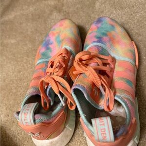 Adidas Multicolor Tie-Dye Sneakers